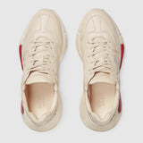 BASKETS EN CUIR RHYTON AVEC LOGO GUCCI POUR HOMME