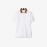 Polo burberry blanc