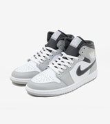 Air Jordan 1 Mid Light Smoke Grey Anthracite