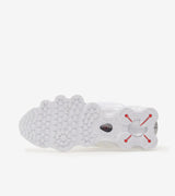 Nike Shox TL White Metallic Silver Max Orange (Women's)