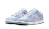 Dunk Low White Blue Airbrush