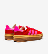 adidas Gazelle Bold Collegiate Red Lucid Pink (Women's)