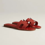 Hermès Sandales Oran - Orange brûlé