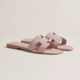 Hermès Sandales Oran - Porcelaine rose