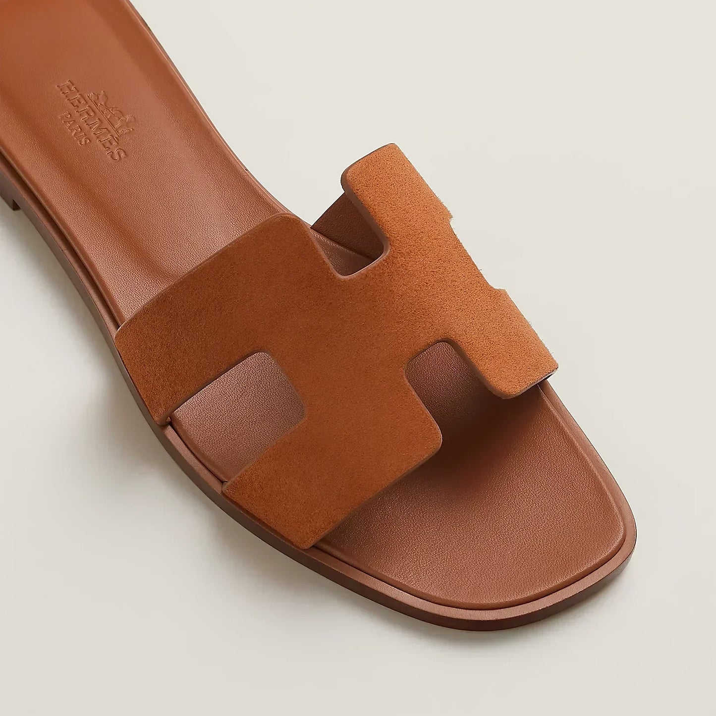 Hermès Sandales Oran - Naturel