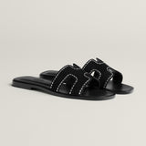 Hermès Sandales Oran - Noir