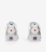 Nike Shox TL White Metallic Silver Max Orange (Women's)