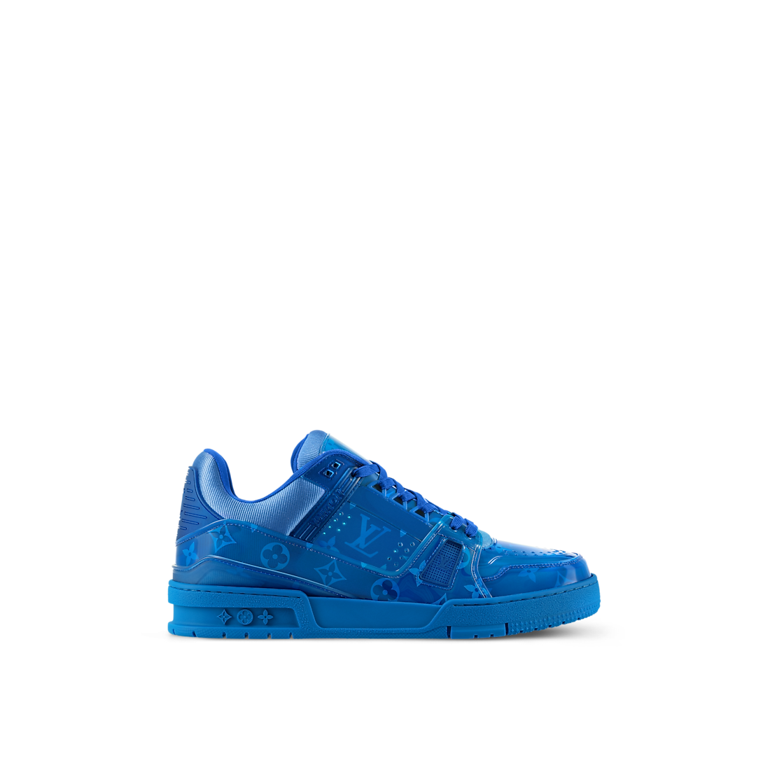 Louis Vuitton LV Trainer Bleu PVC Monogram SS25