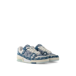 Louis Vuitton LV Trainer Bleu Denim Monogram Ton sur Ton