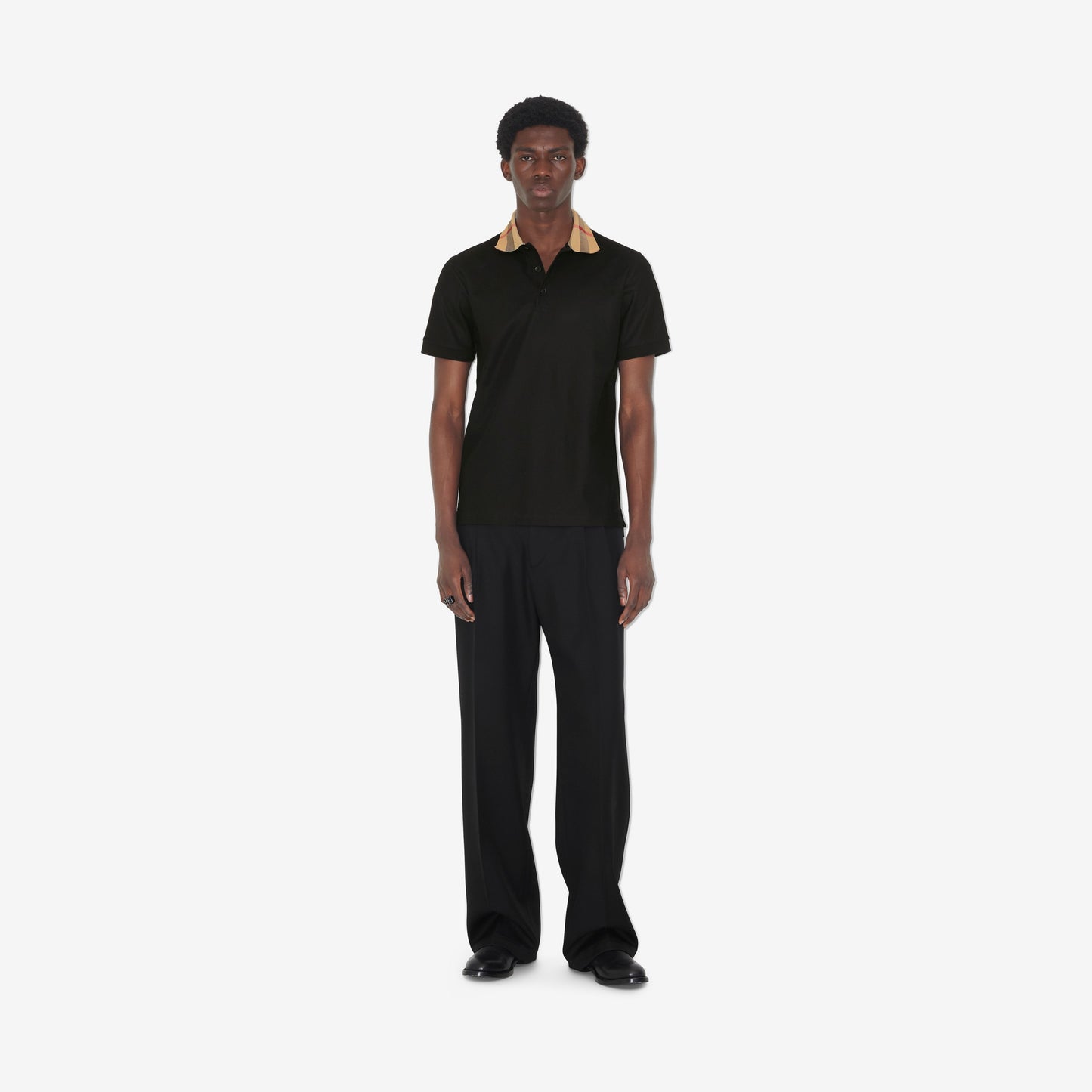 Polo burberry noir
