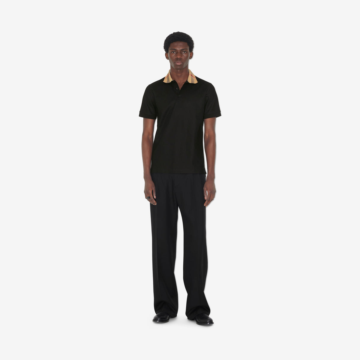 Polo burberry noir