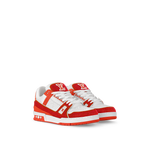 Louis Vuitton LV Trainer Orange Cristaux Swarovski & Cuir Grainé