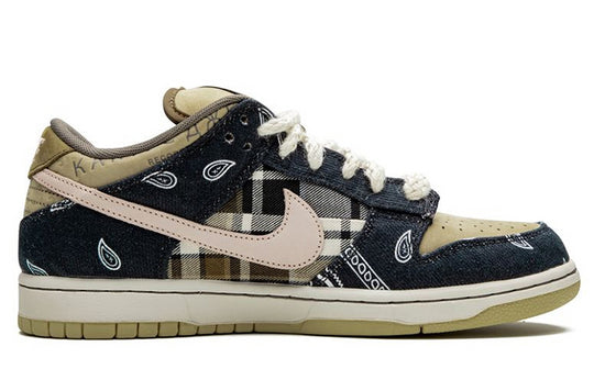 Nike x Travis Scott SB Dunk Low Jackboys Blue Khaki