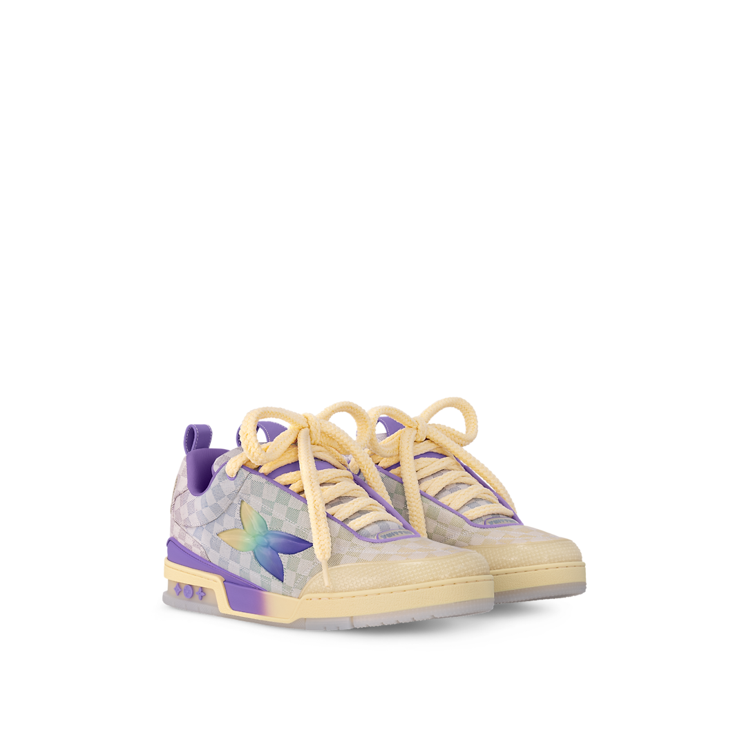 Louis Vuitton LV Skate Violet Denim Damier Dégradé