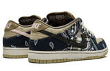 Nike x Travis Scott SB Dunk Low Jackboys Blue Khaki