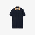 Polo burberry bleu marine