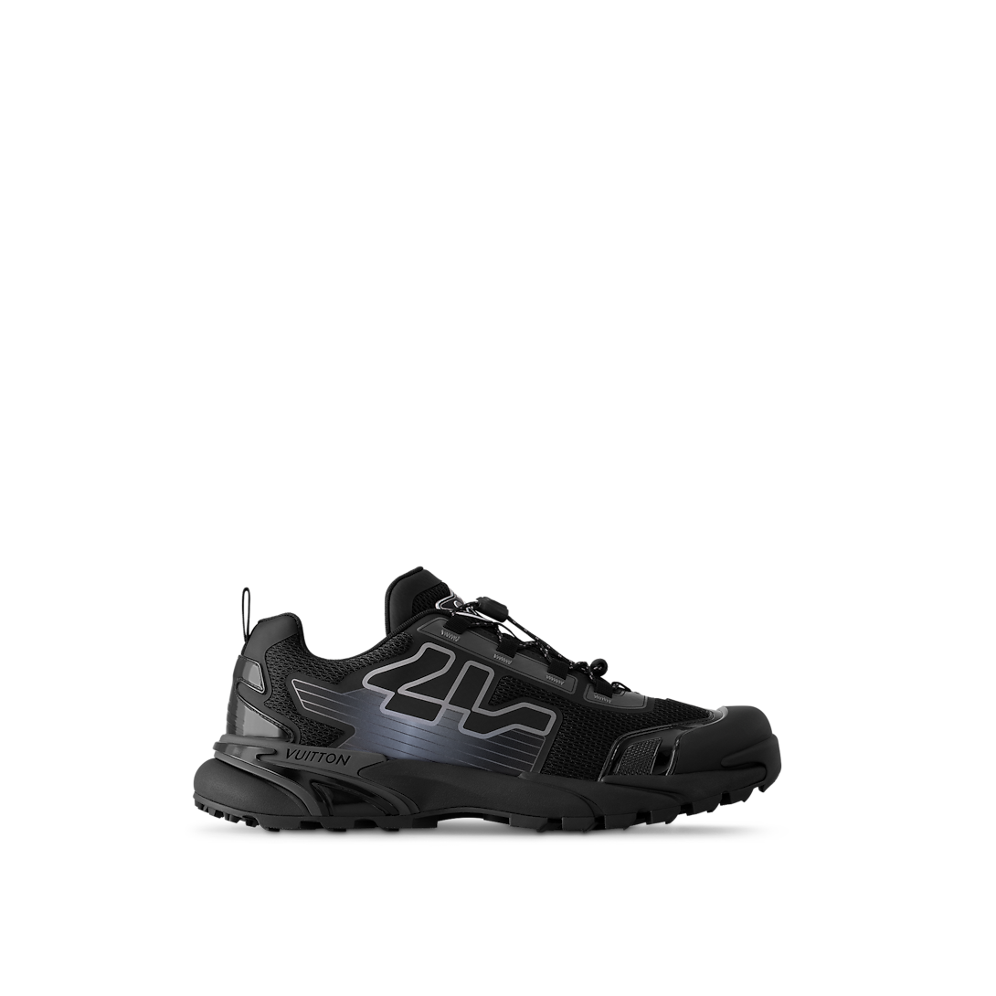 Louis Vuitton LV Runner Tatic Noir Mesh Bandes Techniques Laçage Rapide