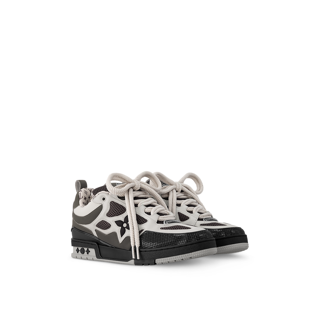Louis Vuitton LV Skate Gris Maille Technique Bicolore