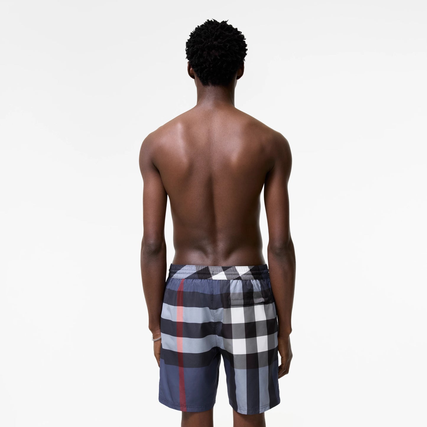 Short burberry bleu