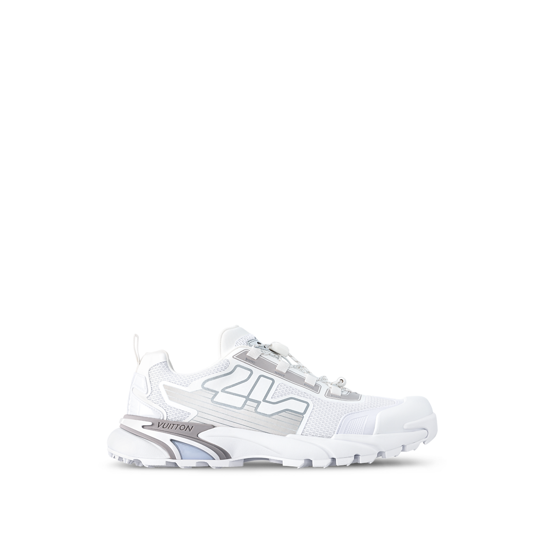 Louis Vuitton LV Runner Tatic Blanc Mesh Bandes Techniques Laçage Rapide
