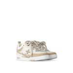 Louis Vuitton LV Skate Beige Résille Cuir Daim Bicolore