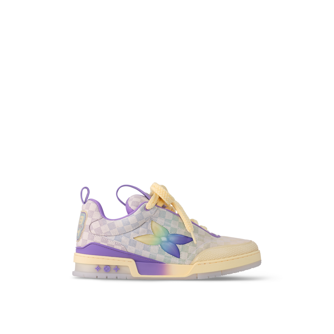 Louis Vuitton LV Skate Violet Denim Damier Dégradé