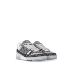 Louis Vuitton LV Trainer Gris Denim Monogram Ton sur Ton