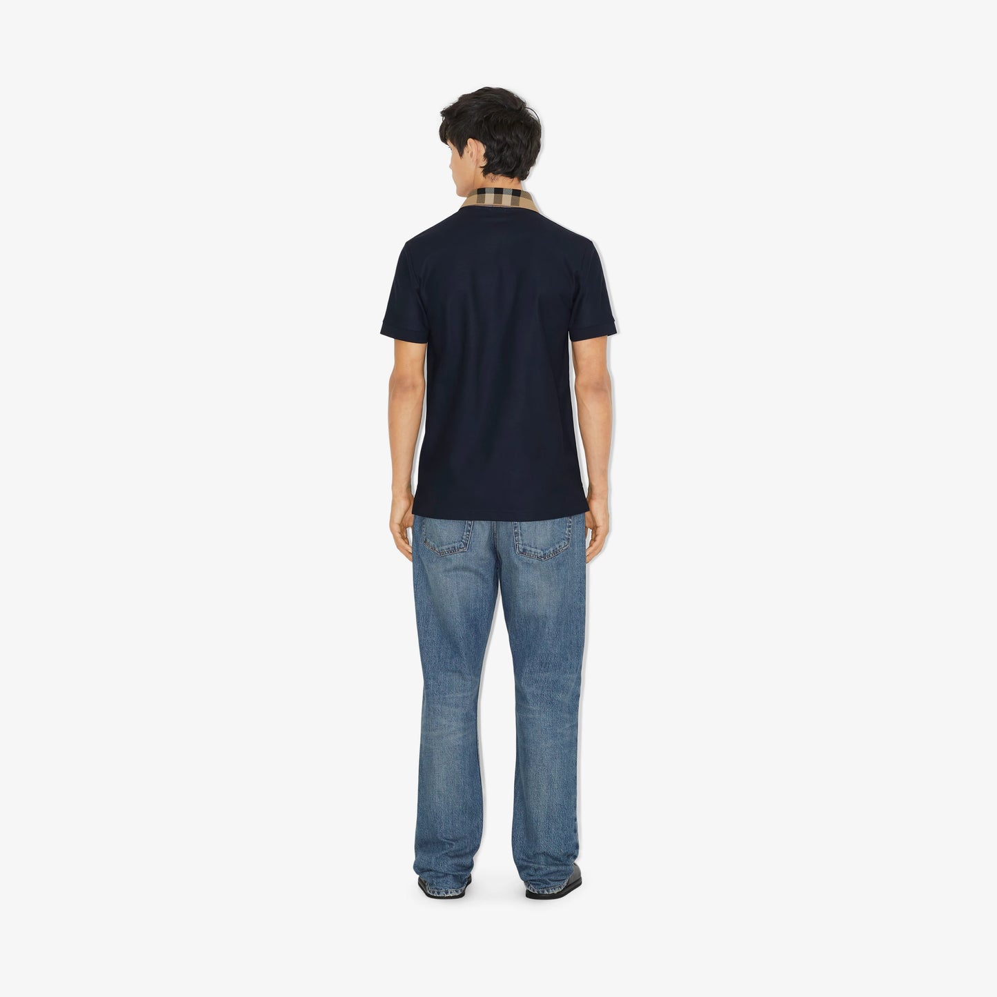 Polo burberry bleu marine