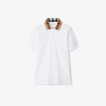 Polo burberry blanc