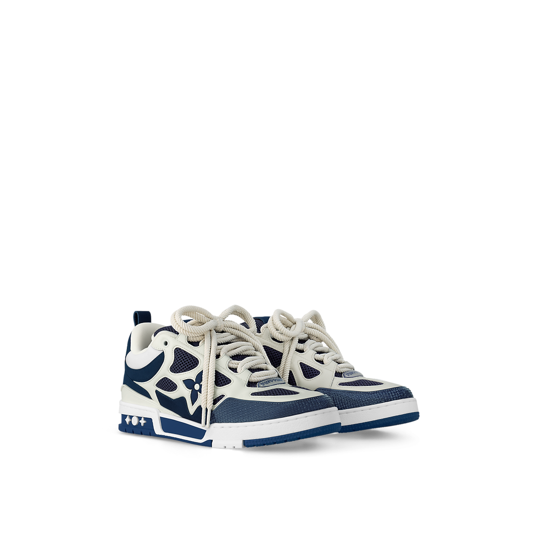 Louis Vuitton LV Skate Monogram Bicolore Bleu Marine Blanc
