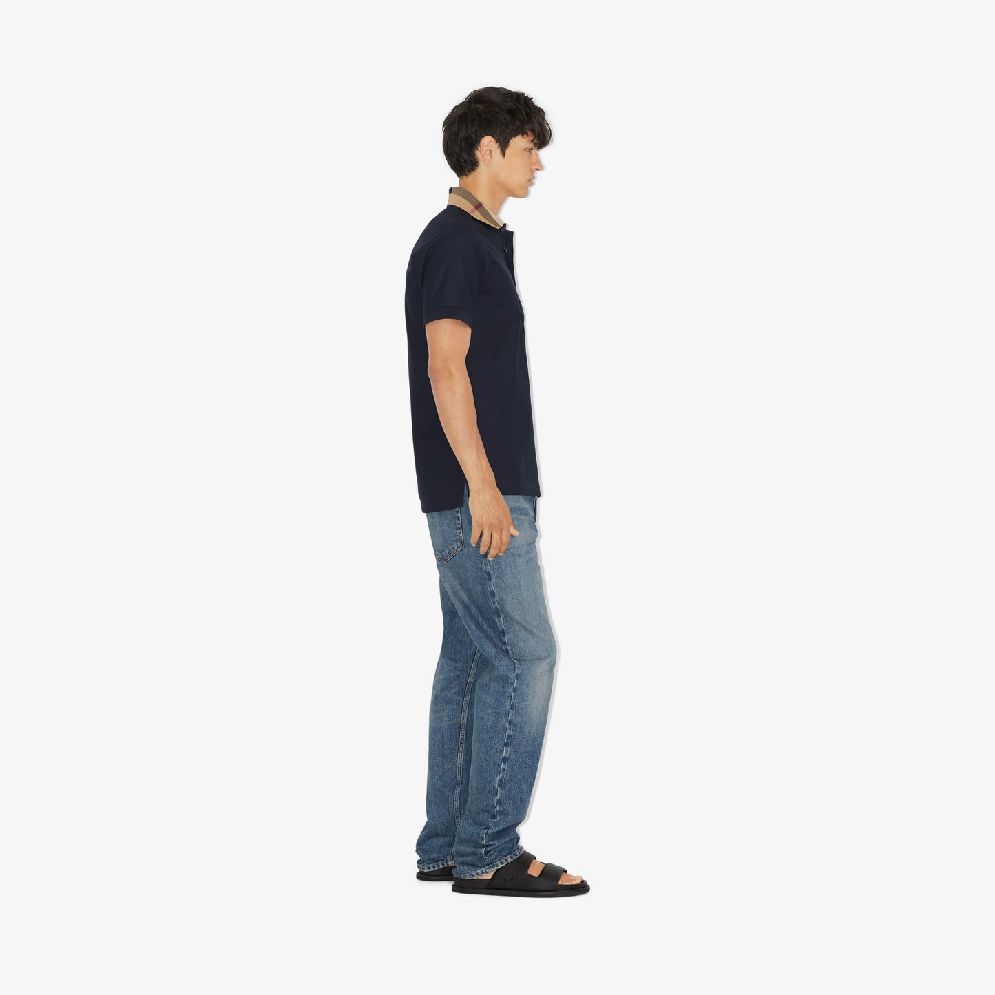 Polo burberry bleu marine