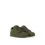 Louis Vuitton LV Trainer Vert Kaki Nubuck Monogram