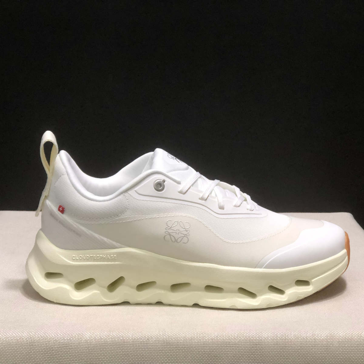 On Running Cloudtilt × Loewe White Crème