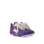 Louis Vuitton LV Skate Violet Cuir Grainé Fleur Monogram Oversize