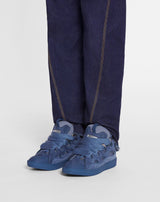 LANVIN LEATHER CURB BLEU MARINE