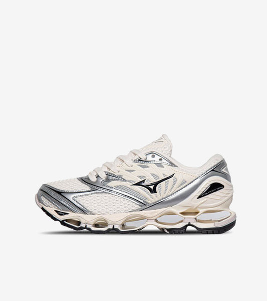 Mizuno Wave Prophecy LS Pristine Black Silver