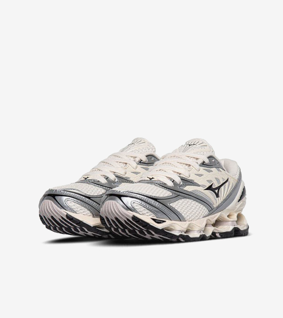 Mizuno Wave Prophecy LS Pristine Black Silver