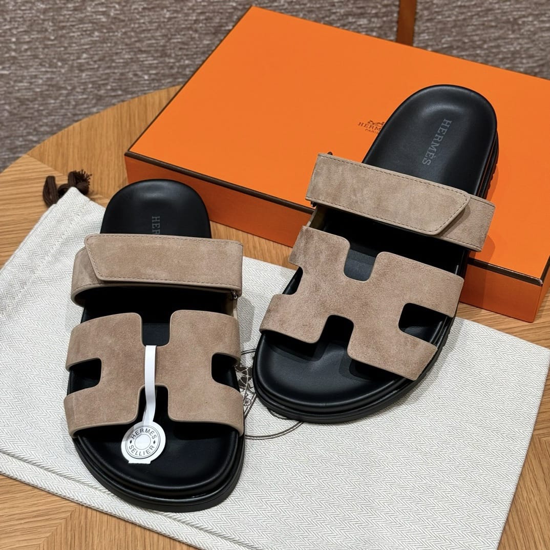Sandales Chypre Hermès Caramel