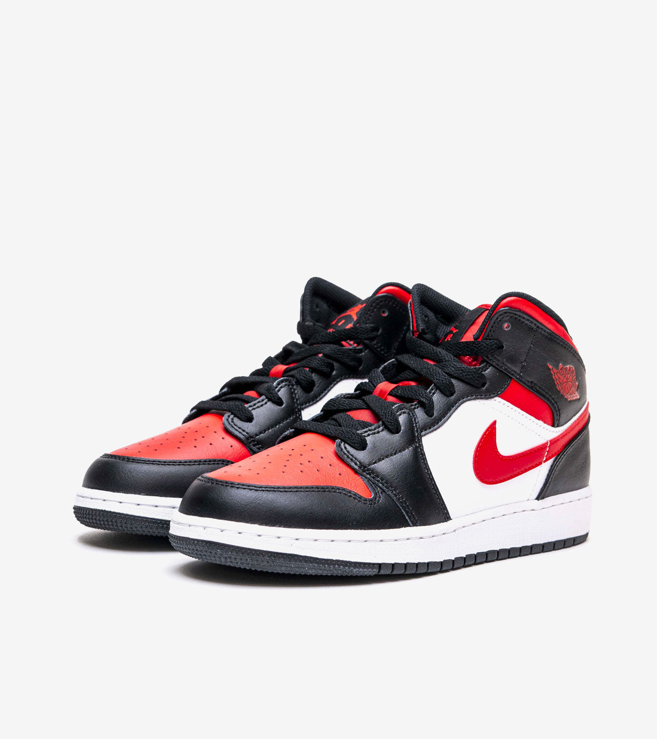 Air Jordan 1 Mid Gym Red Black White
