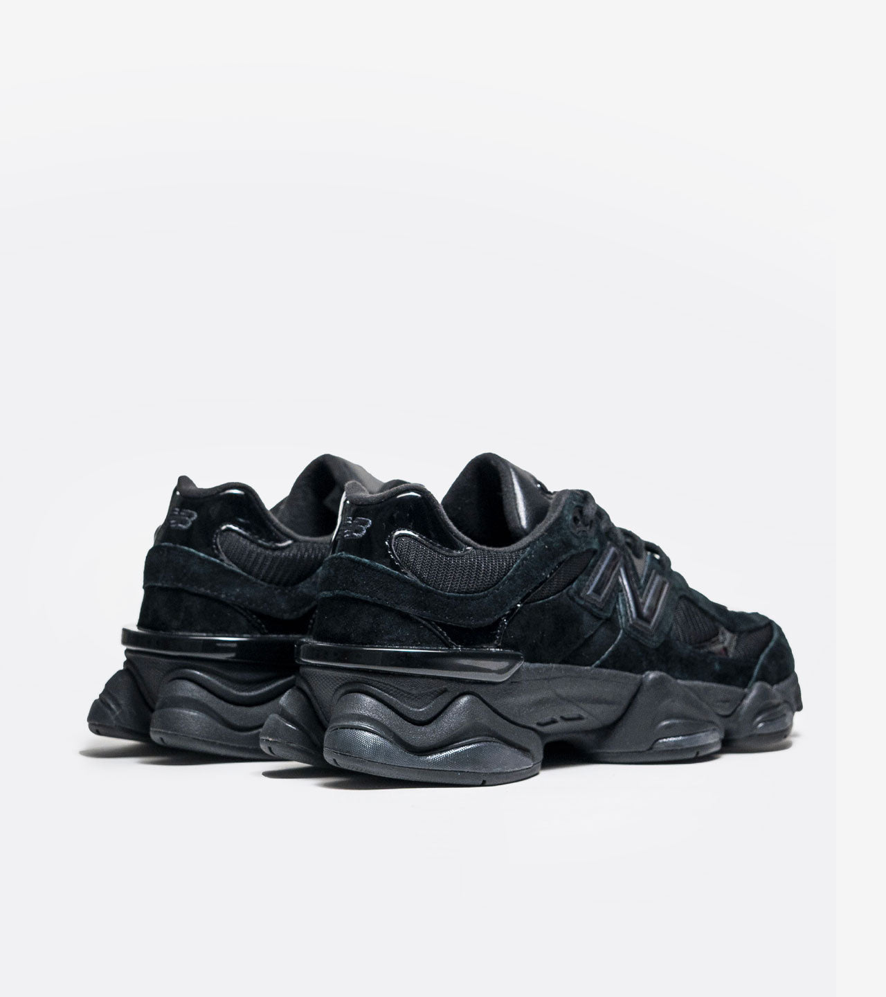 New Balance 9060 Triple Black Patent