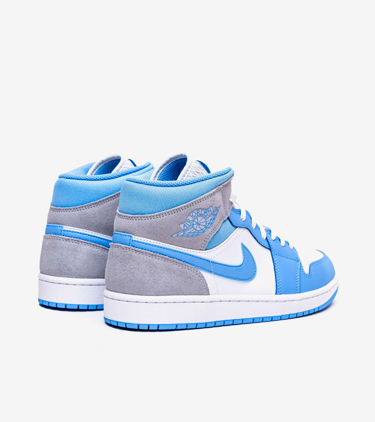 Jordan 1 Mid University Blue Grey