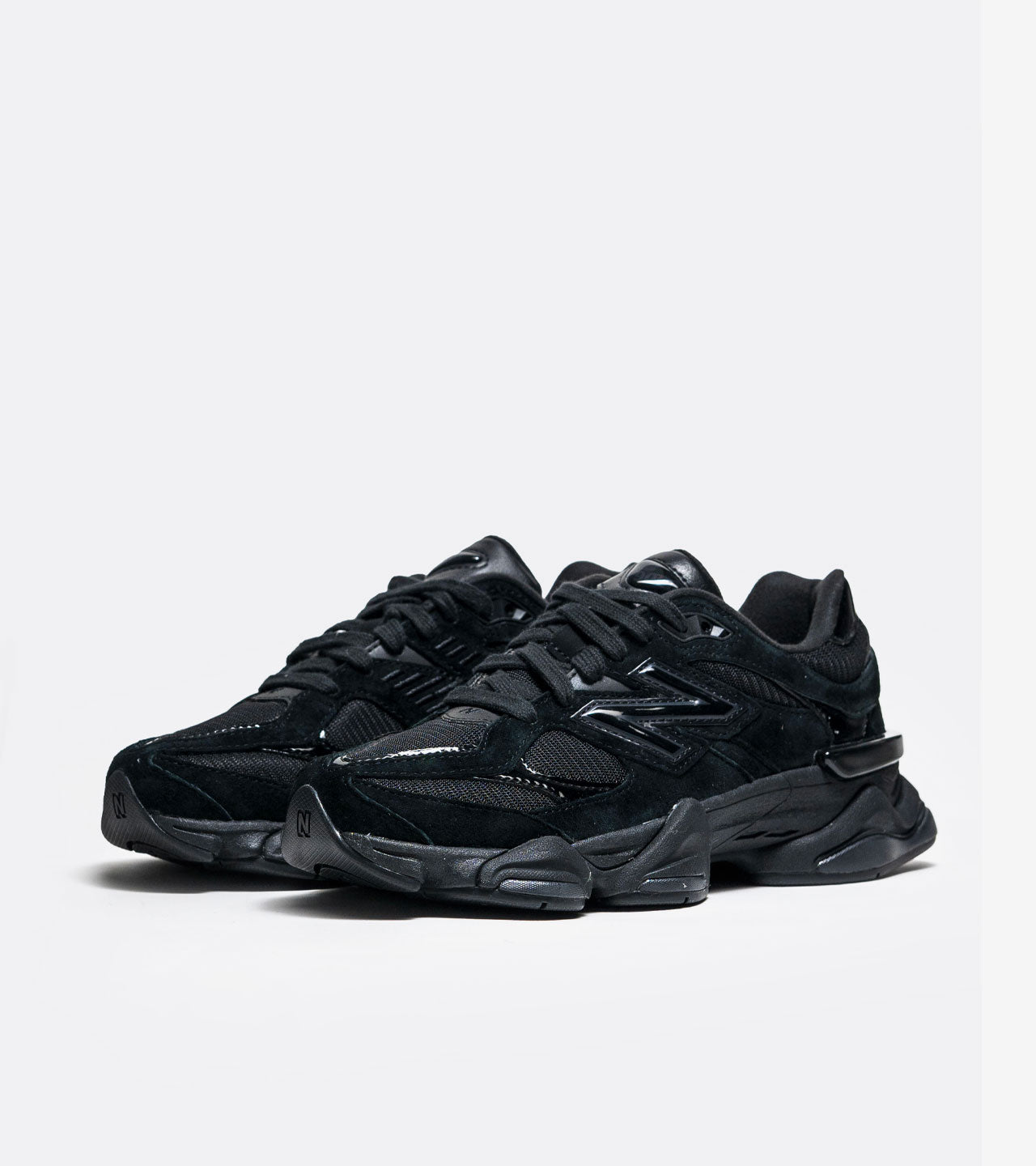 New Balance 9060 Triple Black Patent