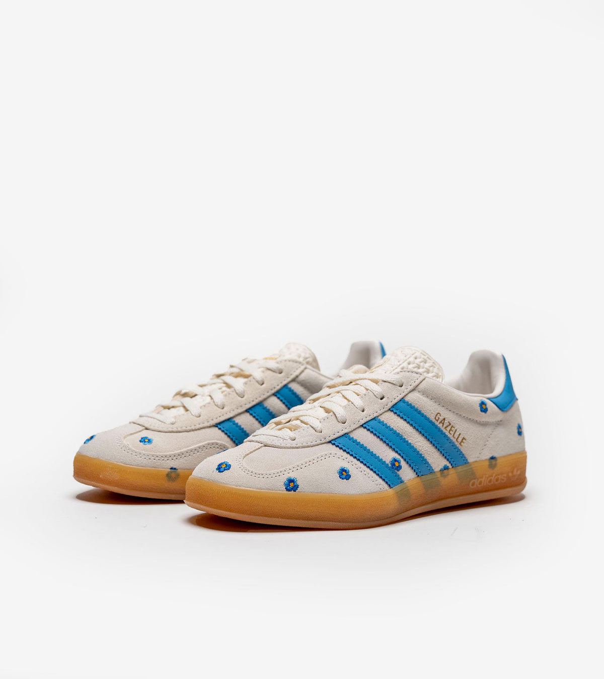 adidas Gazelle Indoor Light Blue Floral (Women's)