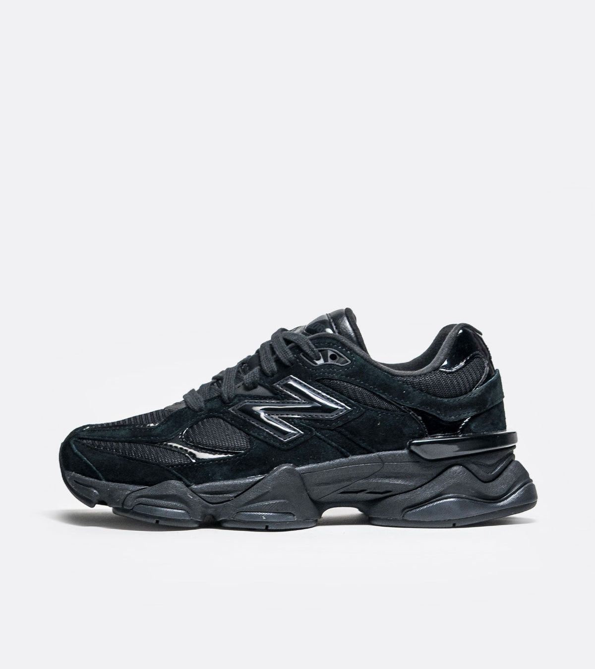 New Balance 9060 Triple Black Patent