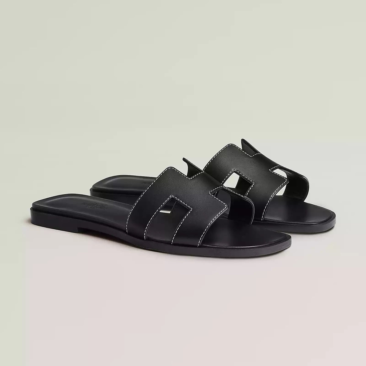Hermès Sandales Oran - Noir