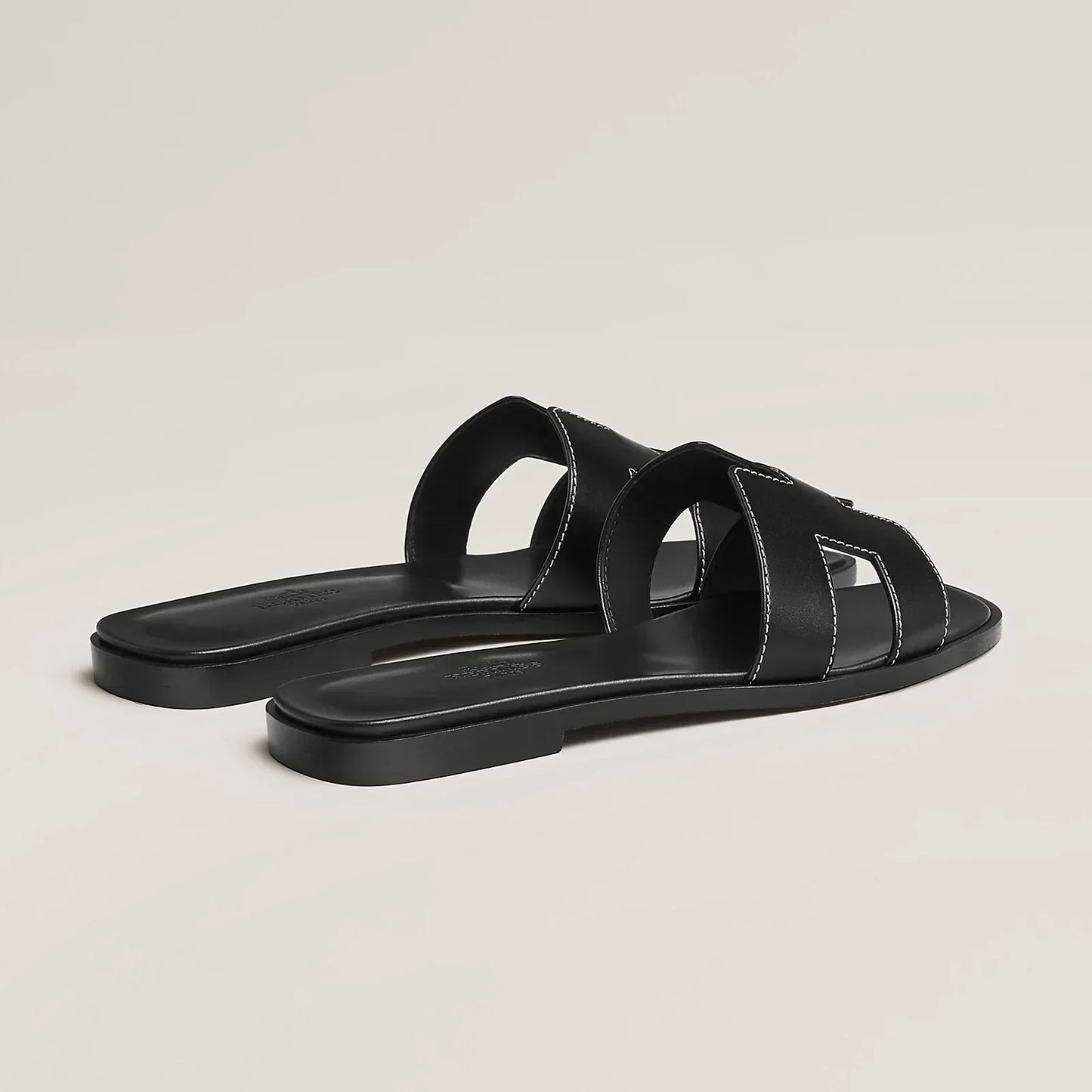 Hermès Sandales Oran - Noir