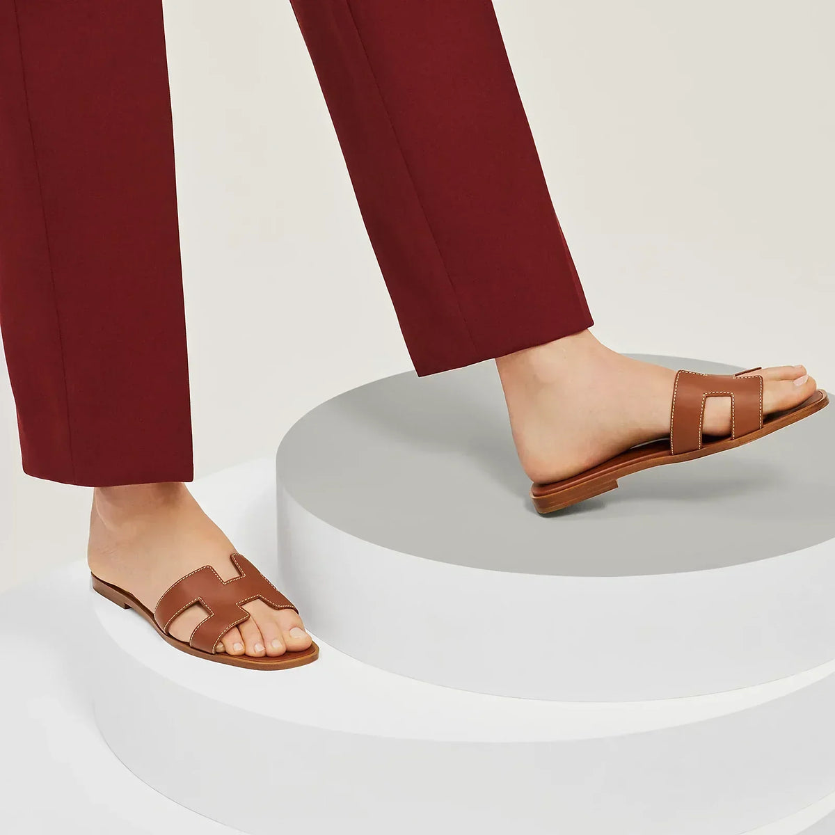 Hermès Sandales Oran - Or