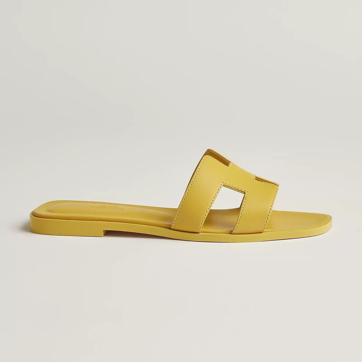Hermès Sandales Oran - Jaune impérial