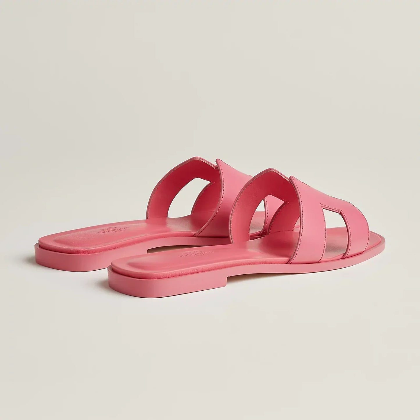 Hermès Sandales Oran - Pétale de rose