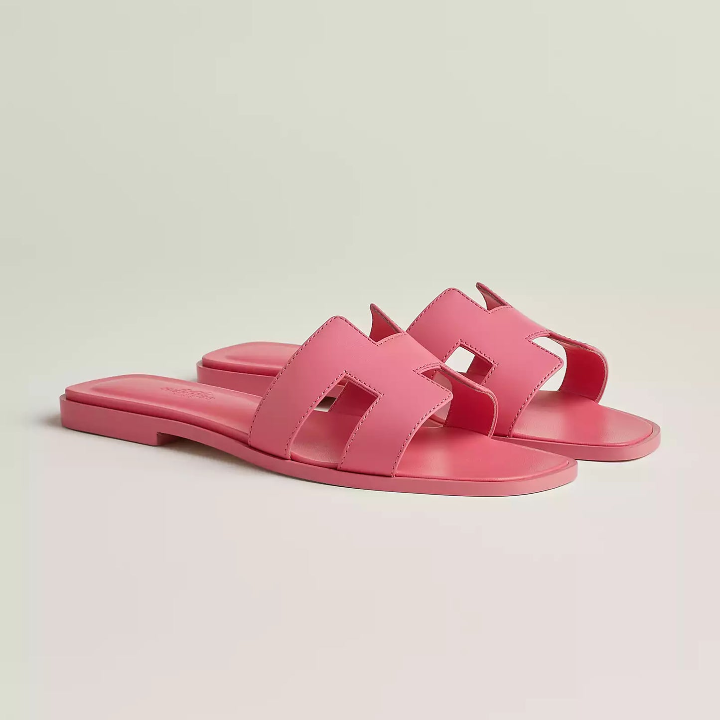 Hermès Sandales Oran - Pétale de rose